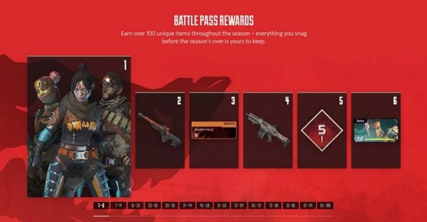 Apex legends resmi memiliki battle pass season 1 yang bernama wild frontier!