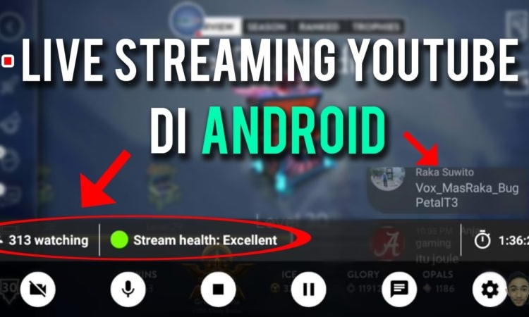 Beginilah cara live streaming game di youtube menggunakan android dengan mudah! Gamedaim