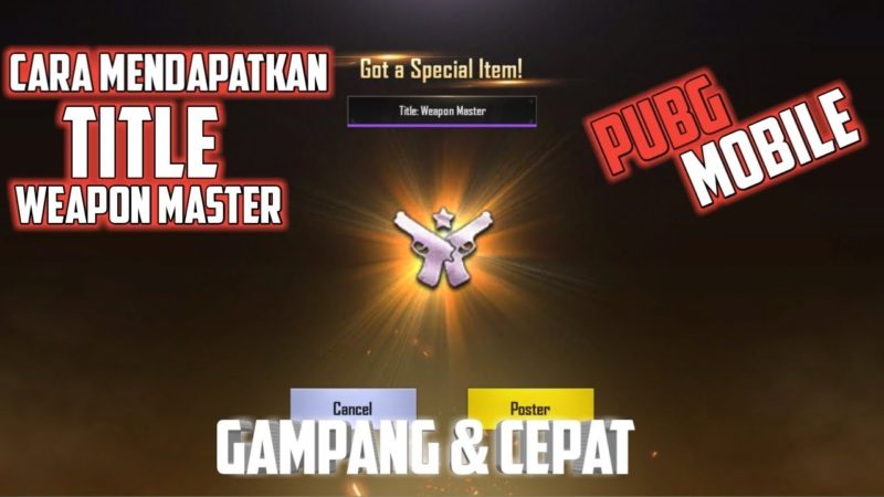 Cara Mendapatkan Semua Title Di Pubg Mobile Dengan Mudah