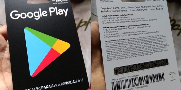 Beginilah cara top up voucher google play dengan mudah! Gamedaim