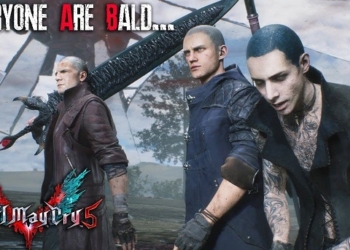 Beginilah jadinya jika semua karakter di devil may cry 5 jadi botak! Gamedaim