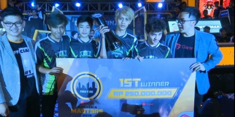 Capital esports berhasil menjadi juara di tournamen free fire indonesia masters 2019! Gamedaim