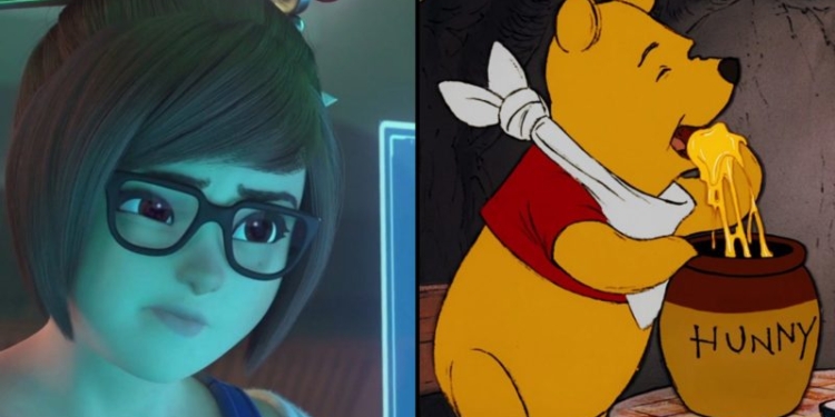 Hanya karena sebut 'winnie the pooh' di overwatch, pemain asal tiongkok ini di banned! Gamedaim