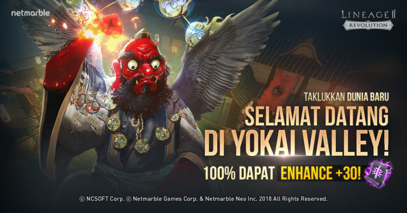 Yokai valley resmi hadir di lineage 2 revolution!