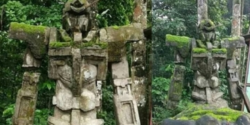 Ditemukan patung mirip gundam exia yang diperkirakan sudah ada sejak era majapahit di indonesia! Gamedaim