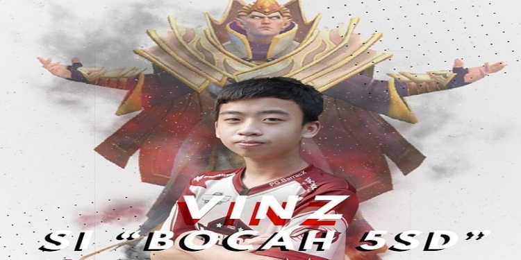 Pg. Barracx resmi rekrut vinz, bocah 5 sd yang berhasil tembus 7500 mmr!