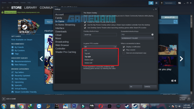 Cara Menampilkan Fps Di Semua Game Steam Dengan Mudah