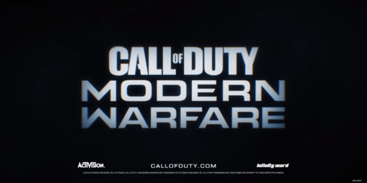 Call of duty modern warfare trailer