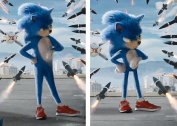 Desain ulang sonic the hedgehog