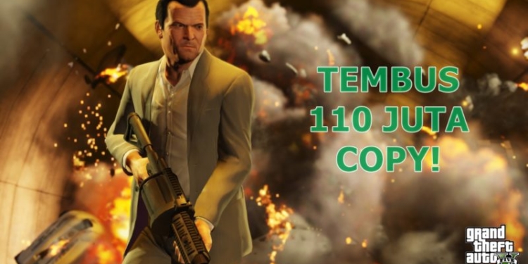 Gta v tembus 110 juta kopi