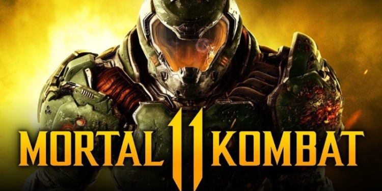 Benarkah doom slayer akan hadir di mortal kombat 11 gamedaim