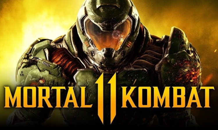 Benarkah doom slayer akan hadir di mortal kombat 11 gamedaim
