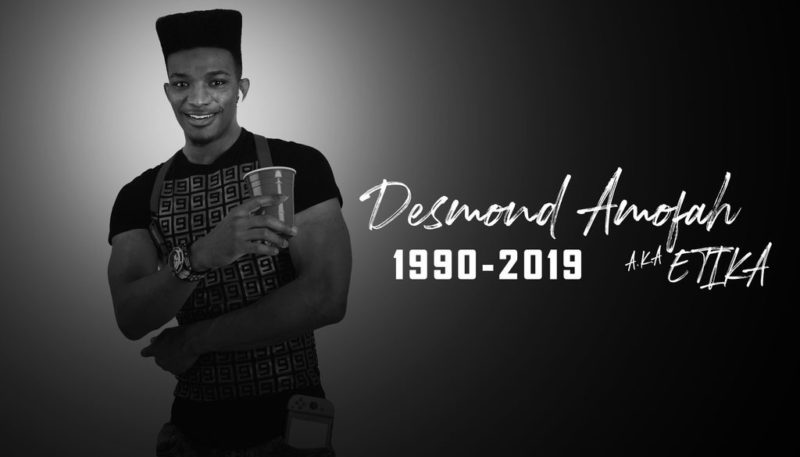 Bunuh Diri, Youtuber Sekaligus Streamer Desmond 'Etika' Amofah Meninggal Dunia! Gamedaim