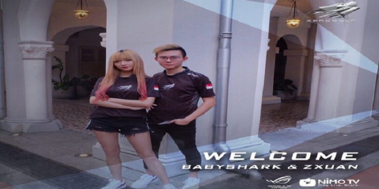 Hengkang dari boom id, pasangan zxuan dan babyshark resmi gabung aerowolf! Gamedaim