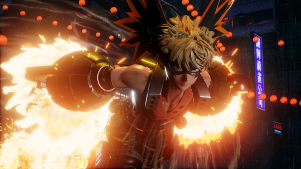 Ledakan jump force perlihatkan karakter bakugo dari my hero academia