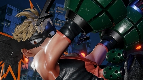 Ledakan, jump force perlihatkan karakter bakugo dari my hero academia!