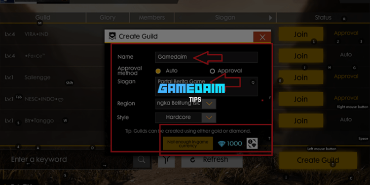 Begini cara bikin guild di free fire dengan mudah (update 2020)