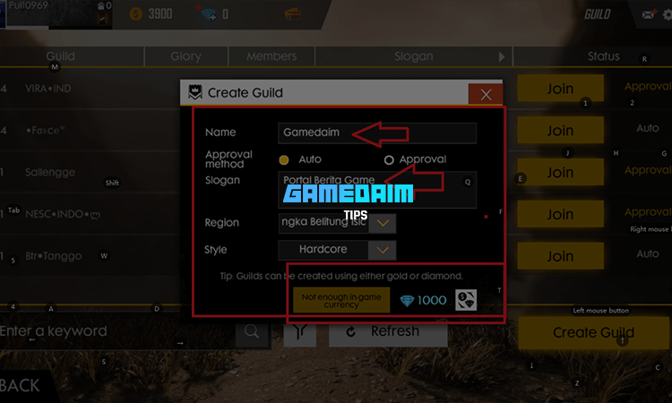 Begini cara bikin guild di free fire dengan mudah (update 2020)