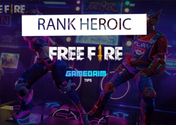 Beginilah cara jadi rank heroic di free fire! Gamedaim