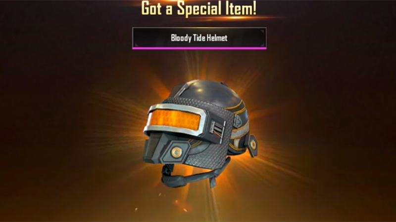 Bloody Tide Helmet - Royale Pass Season 8