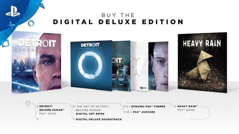 Detroit become human deluxe edition telah tersedia secara gratis untuk pengguna ps plus