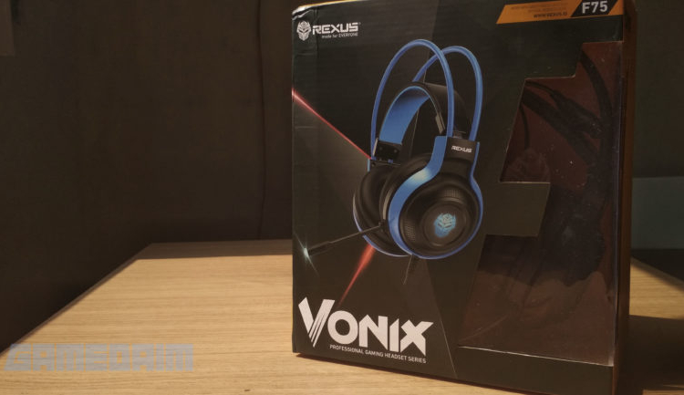 Gamedaim review rexus f75 box