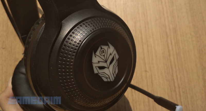 Gamedaim Review Rexus F75 Headset Closeup