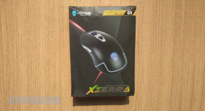 Gamedaim review rexus xierra g5 front box