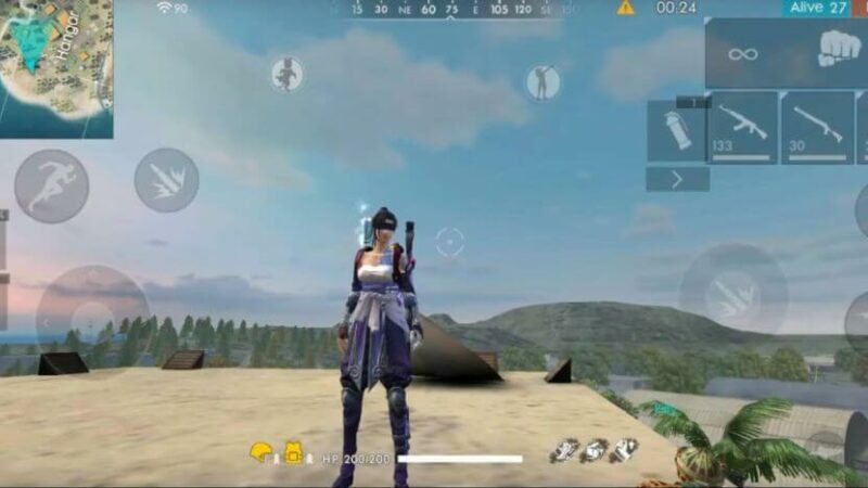 Inilah 3 lokasi sembunyi rahasia di map bermuda free fire