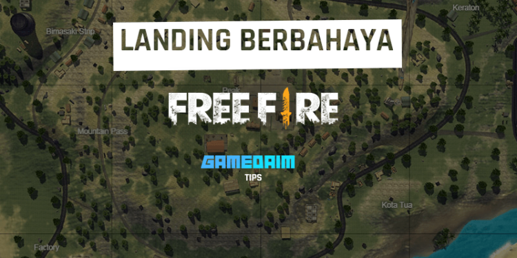 Inilah 5 tempat landing berbahaya saat sedang main ranked free fire! Gamedaim