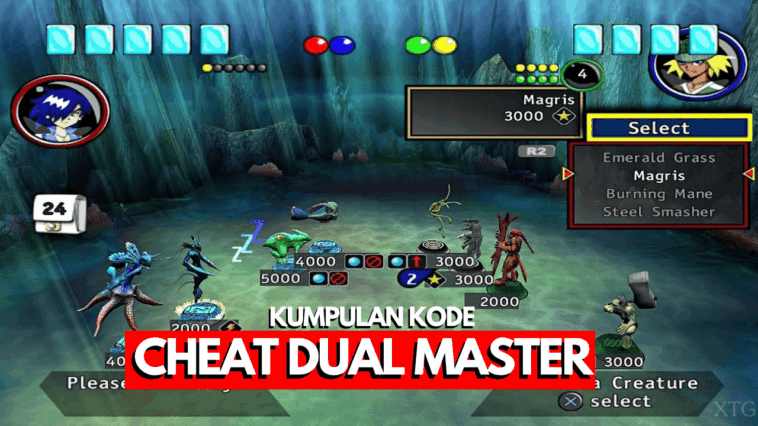 Kode cheat untuk game Duel Master di PS2 dalam bahasa Indonesia