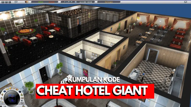 Kode cheat untuk game Hotel Giant di PC dalam bahasa Indonesia