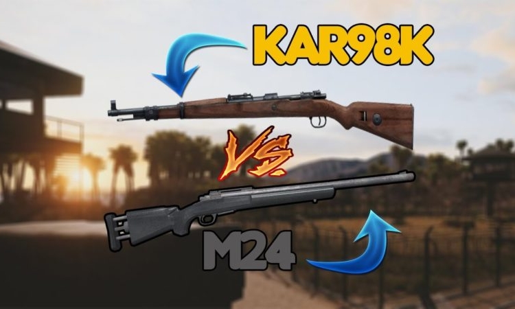 Sniper kar98k vs m24, mana yang lebih sakit? 1 Lebih sakit mana kar98k vs m24