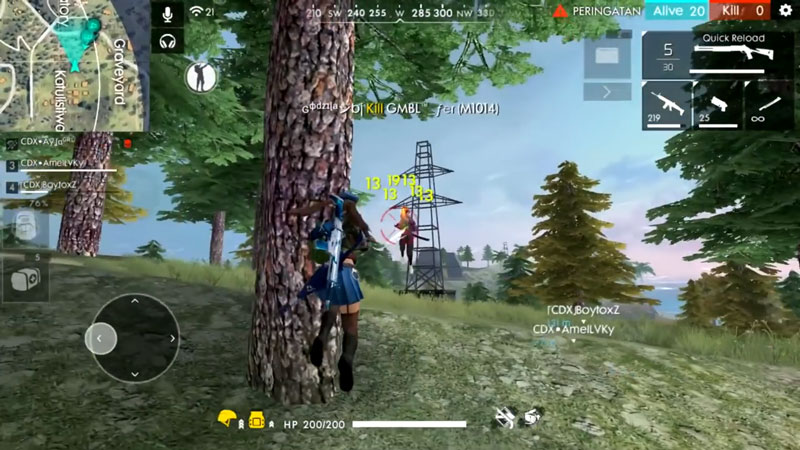 Pakai skill karakter ini untuk mempermudah jumpshoot di free fire