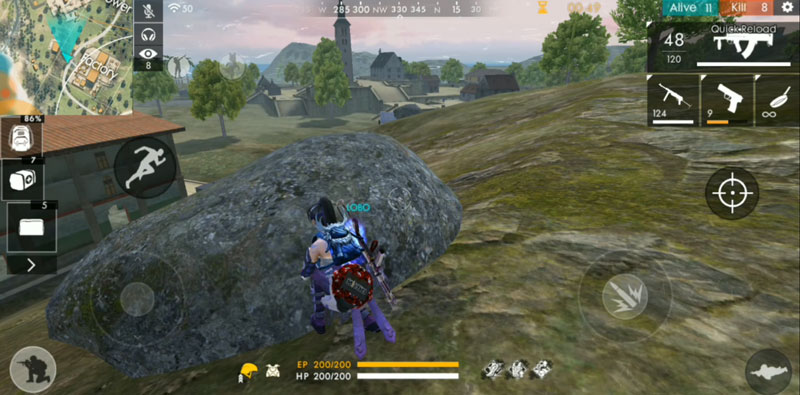 Tips mengalahkan musuh full squad di free fire pindah posisi