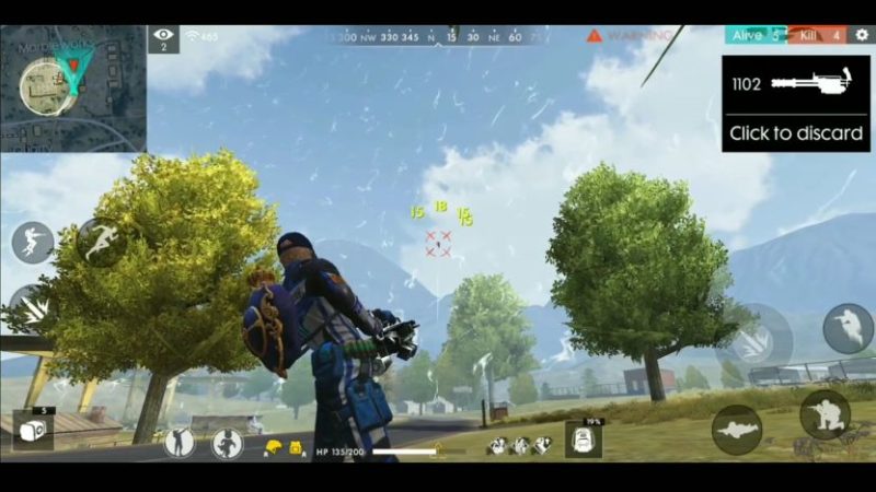 Tips menggunakan gatling gun di free fire rate of fire