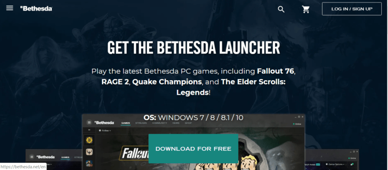 Bethesda launcher. Лаунчер Bethesda. BETHESDANETLAUNCHER_Setup.exe.