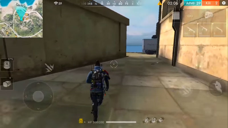 Cara bertahan hidup di early game free fire bersihkan 1