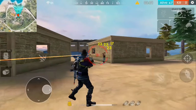 Cara bertahan hidup di early game free fire fokus