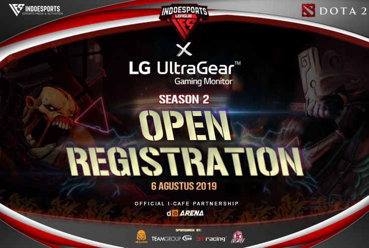 Ies league dota 2 x lg ultragear open regist