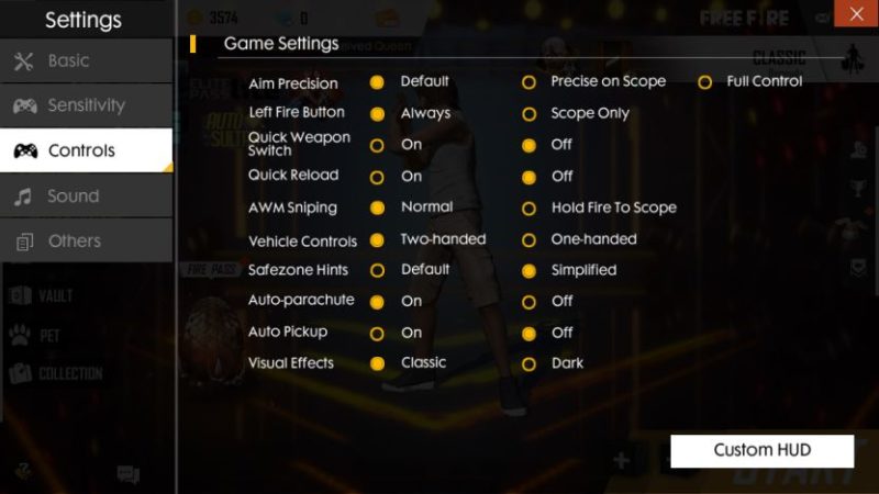 This is the Best 3 Finger Settings in Free Fire Settings