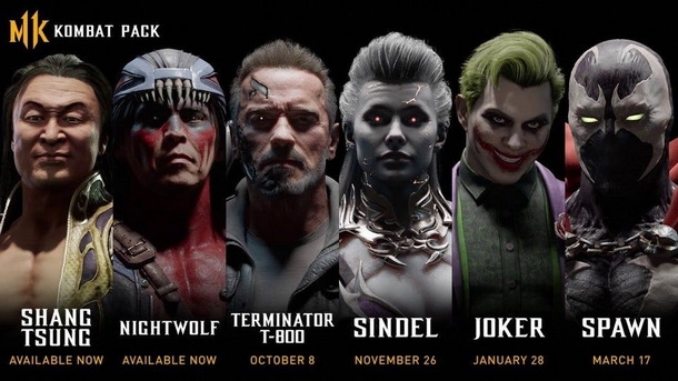 Joker sampai spawn inilah karakter dlc terbaru mortal kombat 11