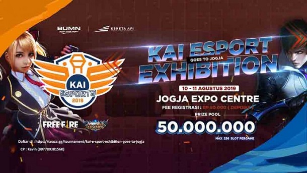 PT Kereta Api Indonesia Akan Adakan Tournamen Esports Dengan Total Hadiah 50 Juta Rupiah 