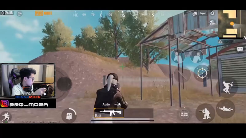 Tips bermain pubg mobile dengan 2 jari dari bennymoza tombol