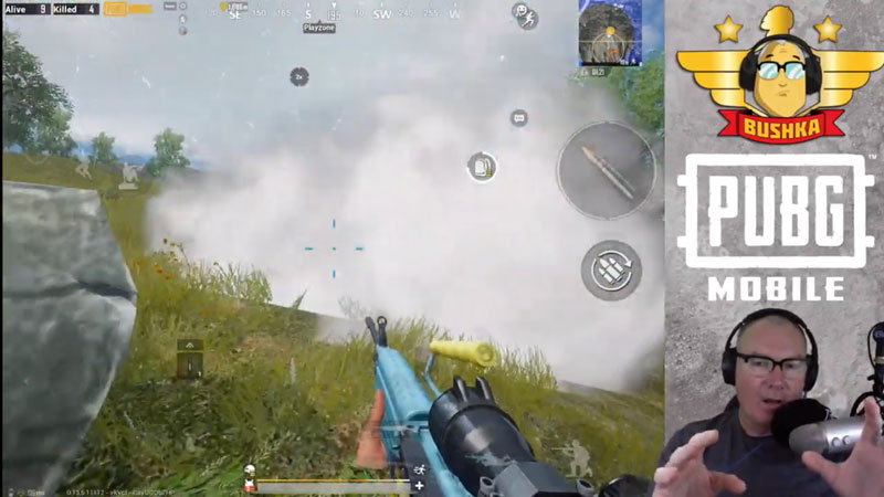 Tips bertahan hidup di area terbuka pubg mobile smoke granat