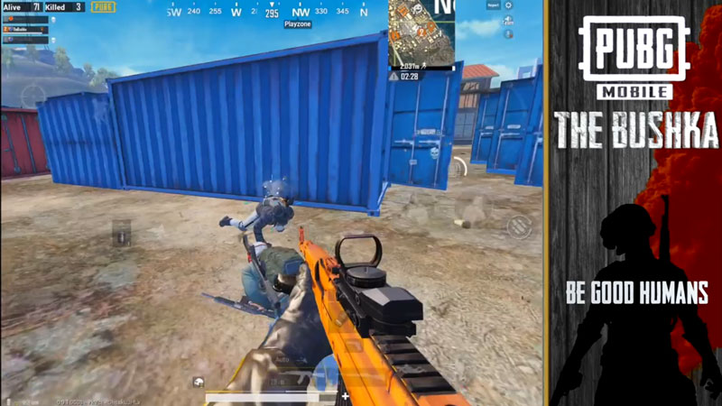 Tips jitu menembak dengan ads di pubg mobile jarak dekat 1