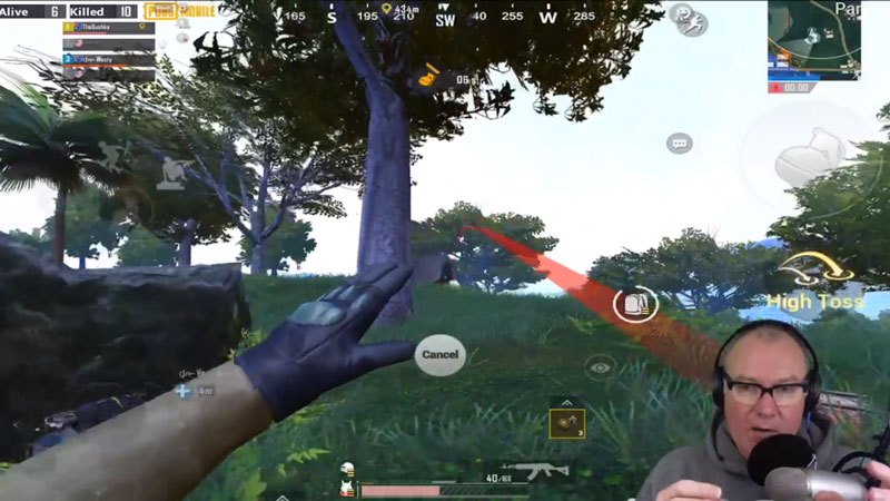 Tips jitu menggunakan frag grenade di pubg mobile lokasi