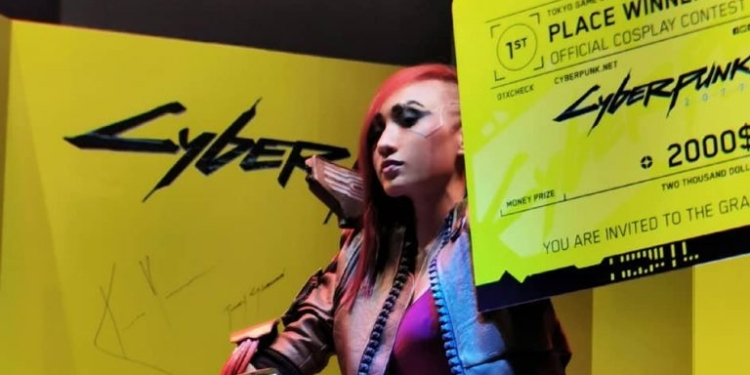 Cosplay jadi karakter cyberpunk 2077, lola zieta juarai ajang tokyo game show 2019! Gamedaim