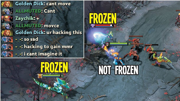 Dota 2 tembus cheat, bikin karakter diam tak bergerak! Gamedaim