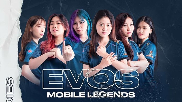 Evos resmi rekrut 6 roster cantik untuk divisi mobile legends ladies!